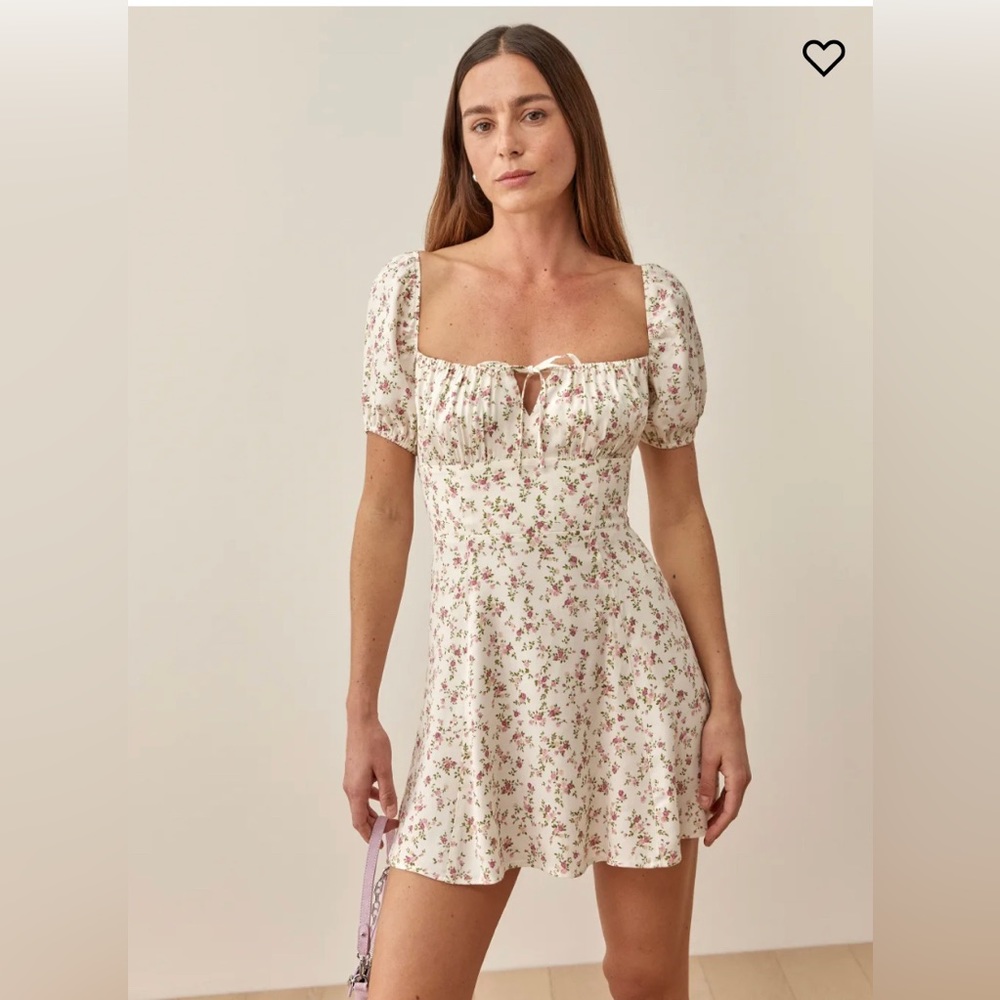 Reformation Corbin Dress Color Flowery Size 6